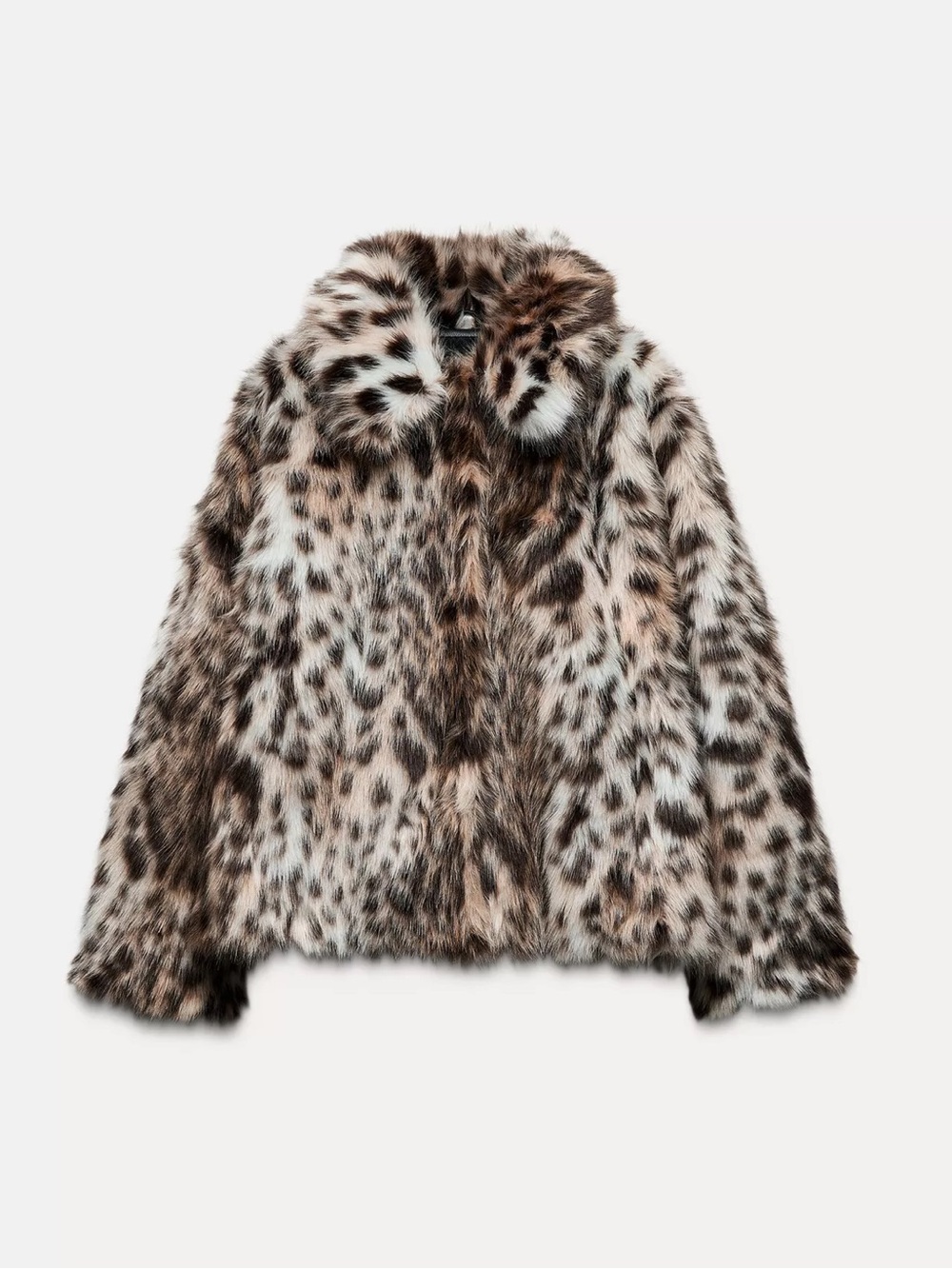 Faux Fur Leopard Jacket - ZW Collection